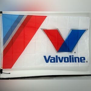 Valvoline Motor Oil Flag Heavy Duty Polyester Vivid Color and Fade Proof
